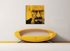 Ručno oslikana POP Art slika Breaking Bad, 4 dijela, brb | različite veličine