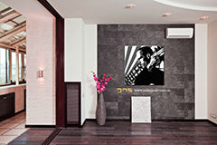 Ručno oslikana POP Art slika Courier 1 dio kur | različite veličine