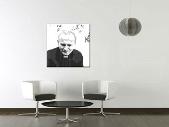 Ručno oslikana POP Art slika Ivana Pavla II. 1 dio jp | različite veličine