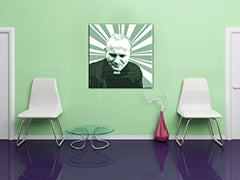 Ručno oslikana POP Art slika Ivana Pavla II. 1 dio jp3 | različite veličine
