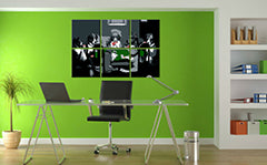 Ručno oslikana POP Art slika PSI psi od 6 dijelova | različite veličine