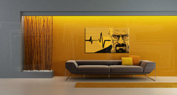 Ručno oslikana POP Art slika BREAKING BAD 1 komad brb2 | različite veličine