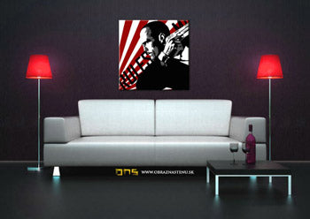 Ručno oslikana POP Art slika TRANSPORTER - Kurir 1 dio kur2 | različite veličine