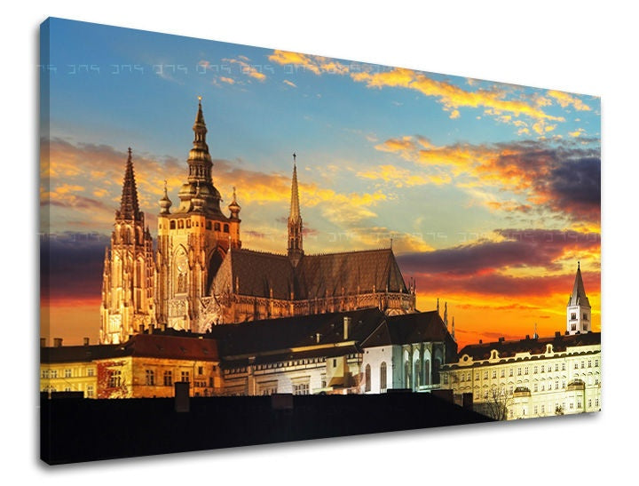Zidna slika GRAD PRAG