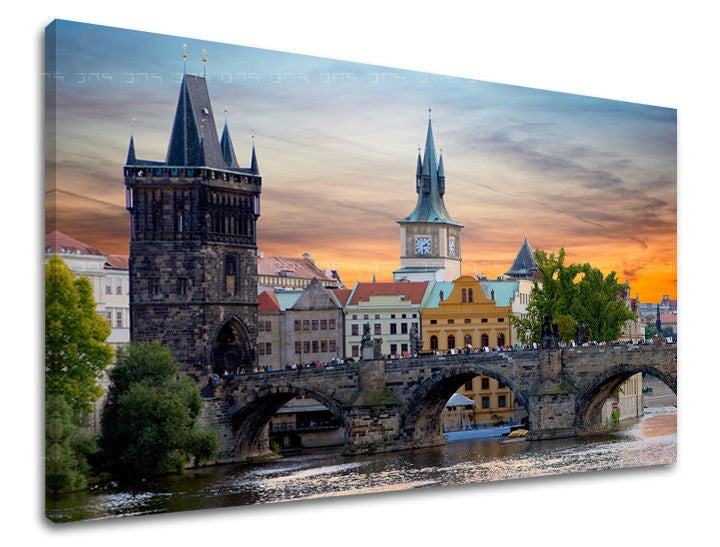 Zidna slika GRAD PRAG