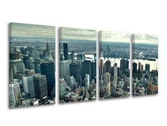 Zidna slika u 4 dijela GRAD / NEW YORK