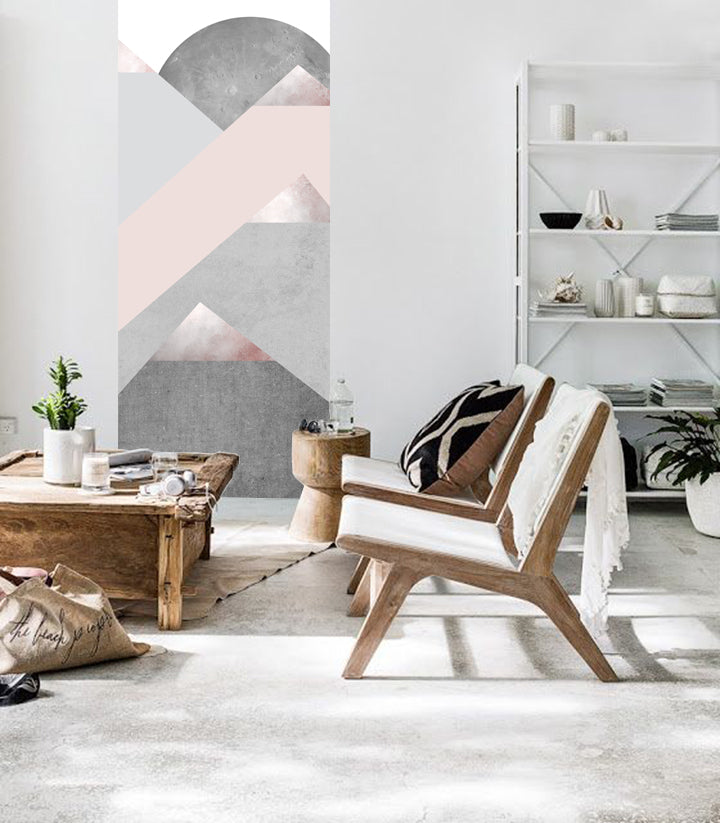 Zidni mural Sukob i figura / Dan Johannson